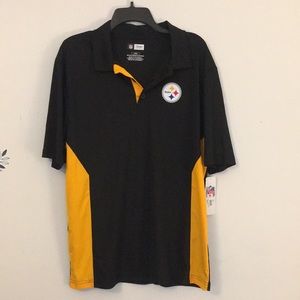 PITTSBURG STEELERS POLO T NEW WITH TAGS